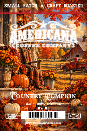 Country Pumpkin 8 oz/1 lb