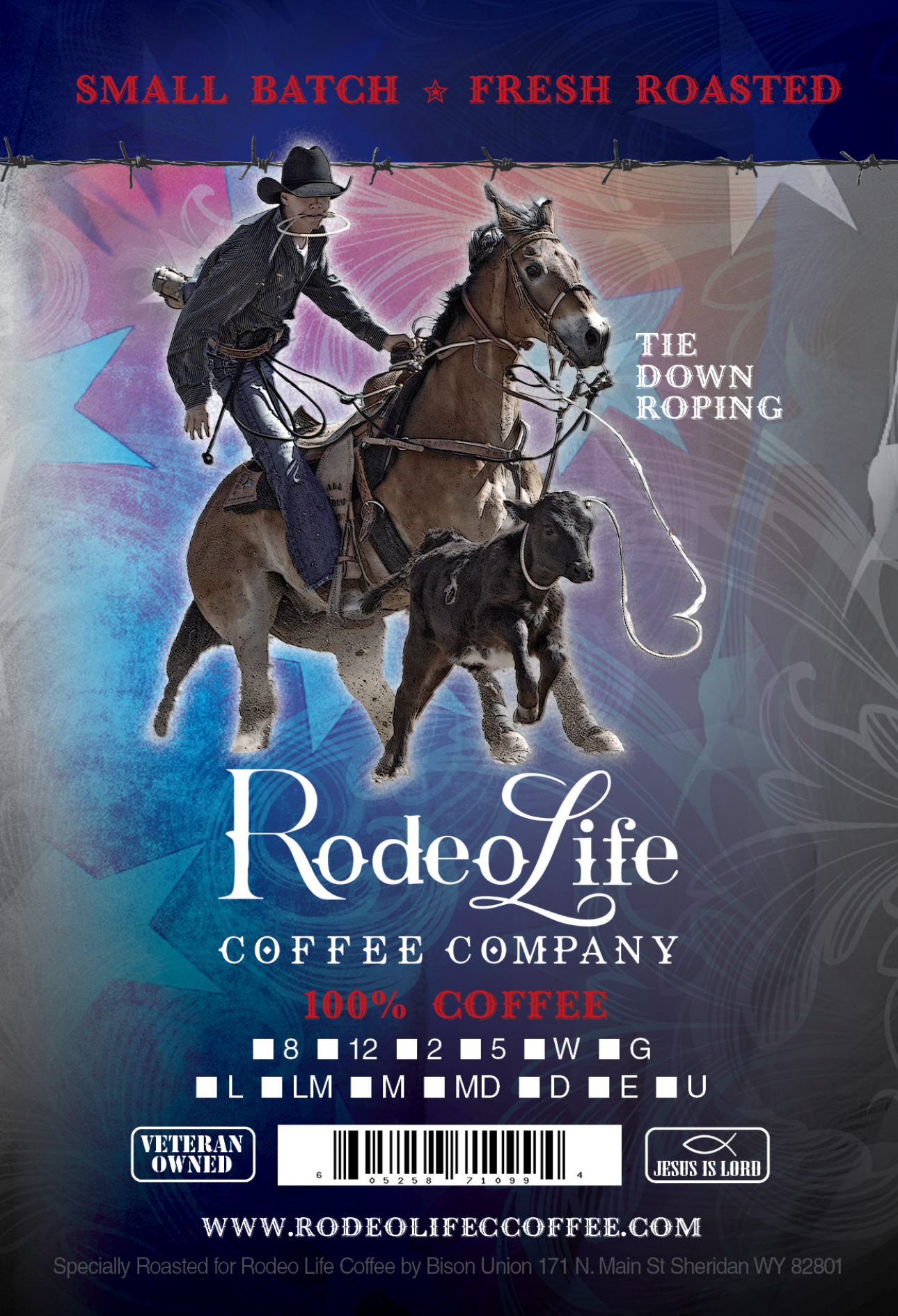 Calf Roping - 12 oz Pouch