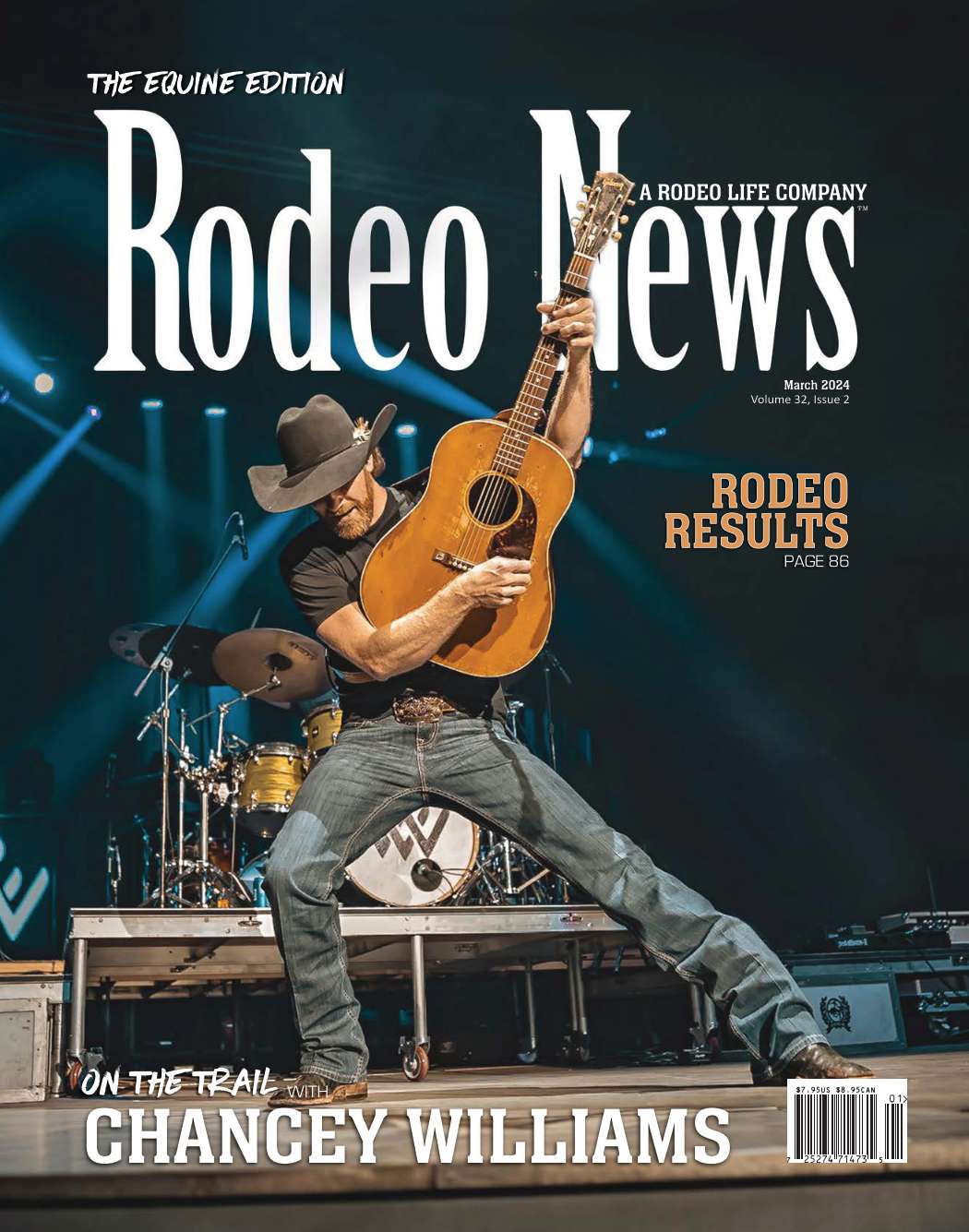 March 2024 – Chancey Williams Rocks the Equine Edition Stage
