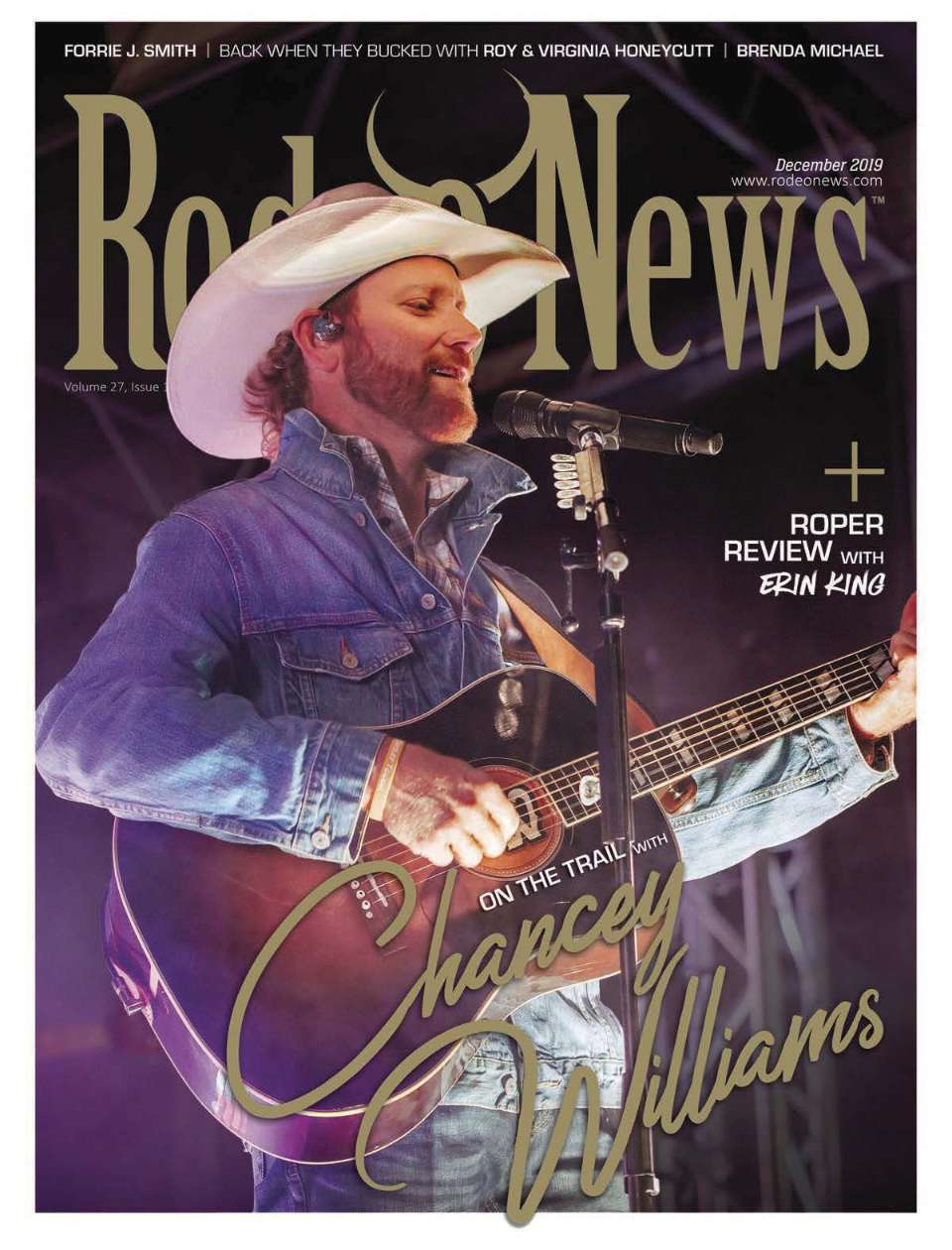 December 2019 – On the Trail with Chancey Williams