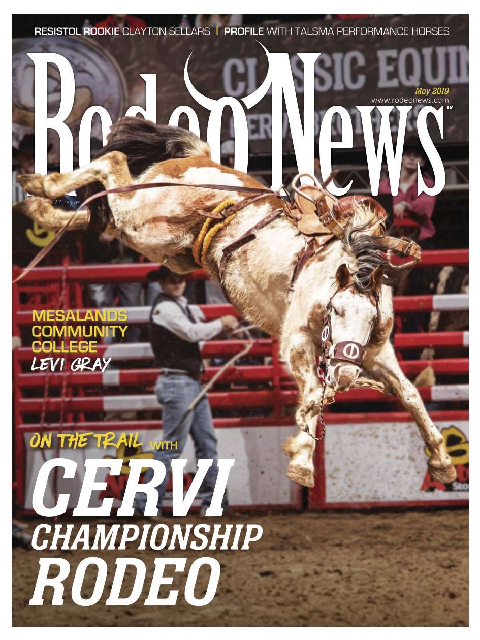 May 2019 – Rodeo News Cover Featuring Cervi Championship Rodeo