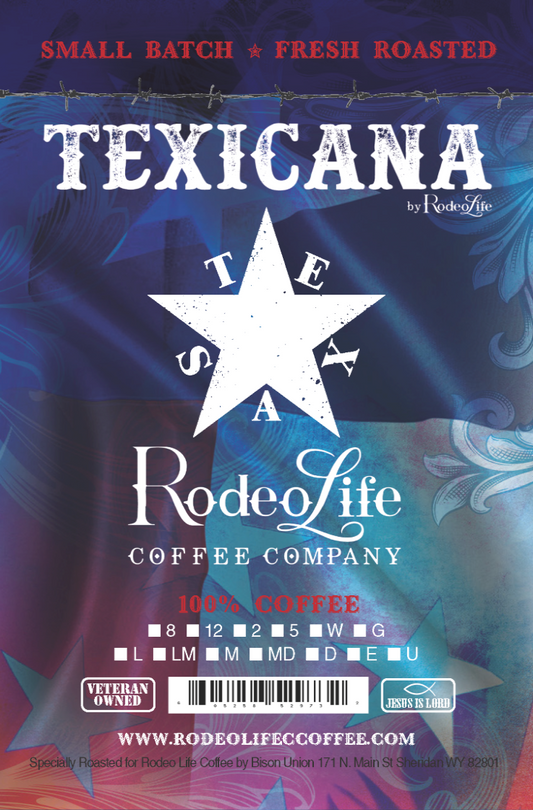 Texicana The Republic of Texas 8oz/12oz/1lb/1.5lbs