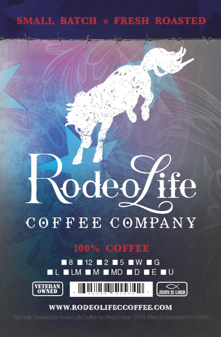Rodeo Life Coffee 2lbs/5lbs