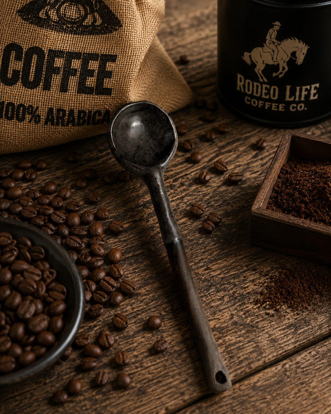 Handmade Ceramic Coffee Scoop