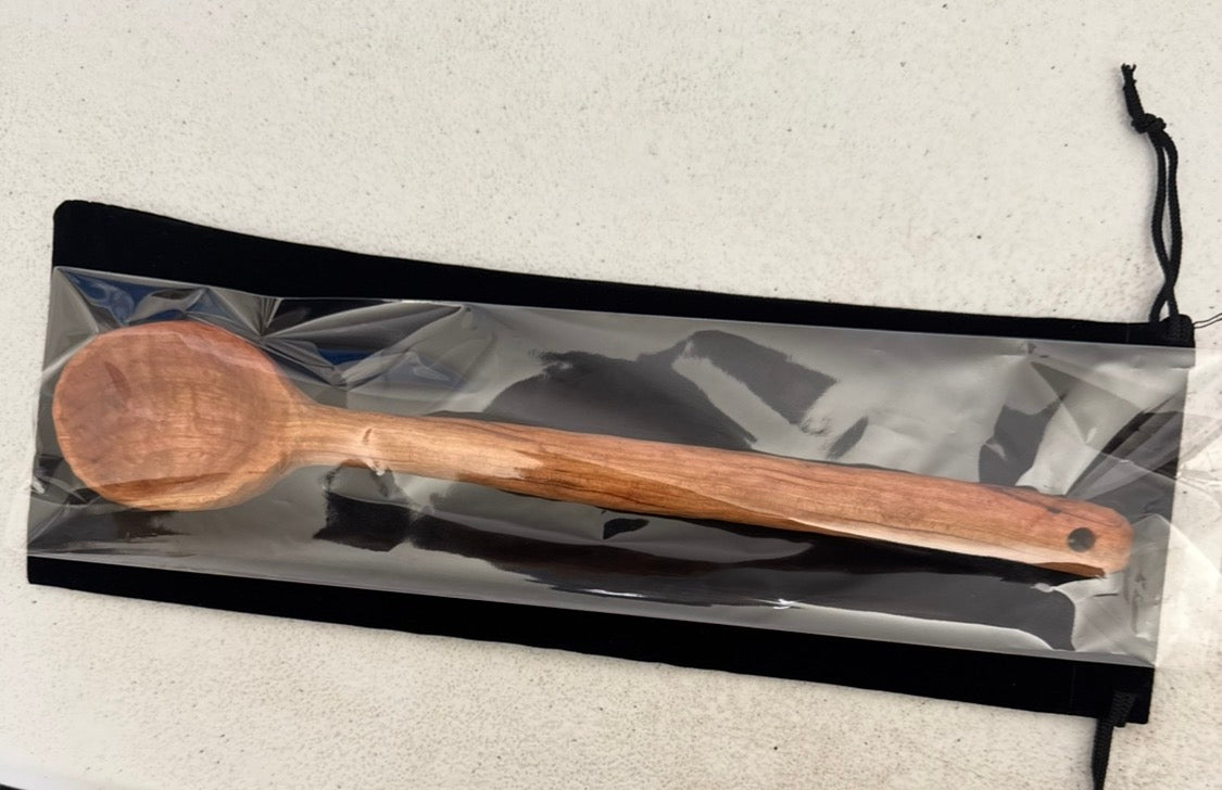 Hand Carved Coffee Scoop