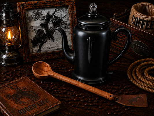 Hand Carved Coffee Scoop