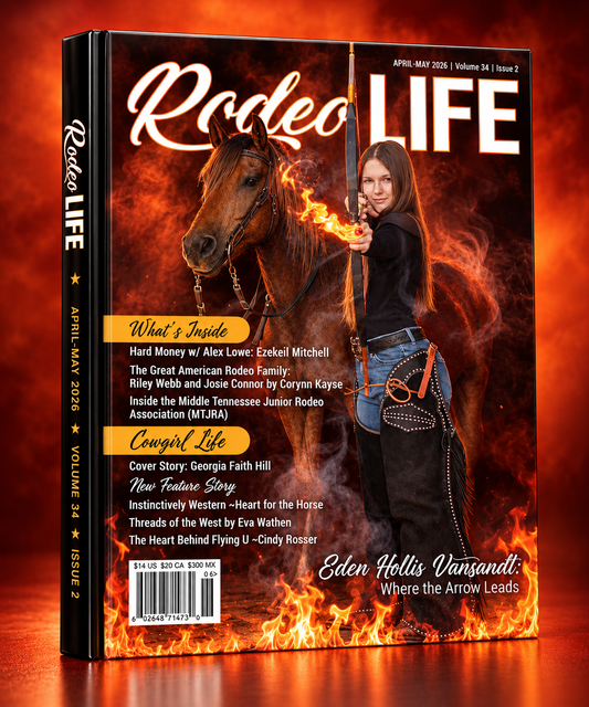 Rodeo LIFE PRINT HARD BACK Apr/May 2026