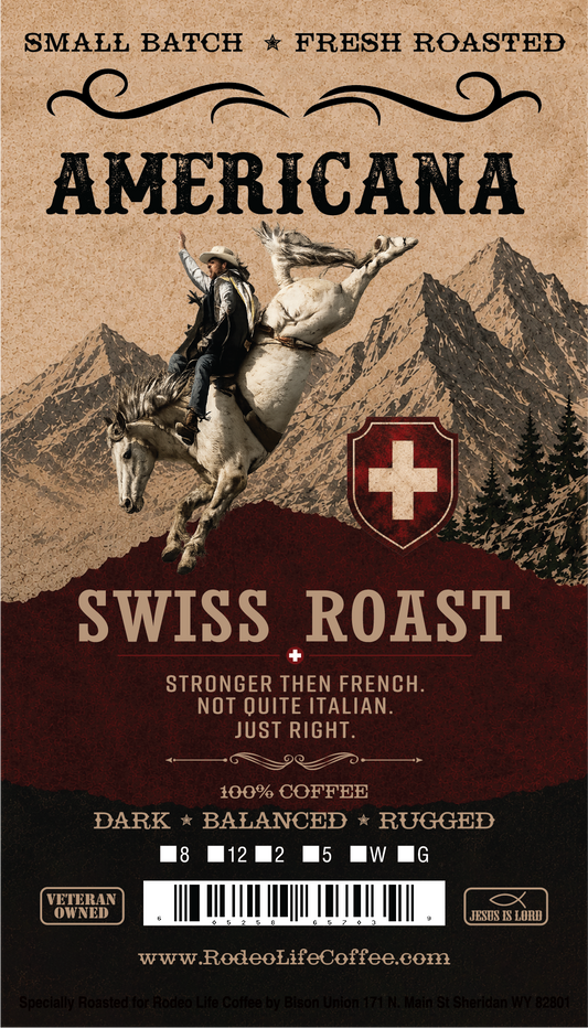 Swiss Roast 8oz/12oz/1lb/1.5lbs