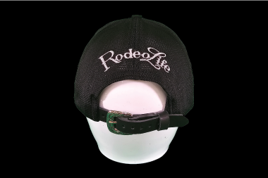 Wyoming Rodeo Ball Cap - Black & Grey