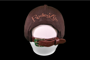 Wyoming Rodeo Ball Cap - Brown & Brown