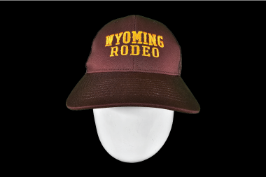 Wyoming Rodeo Ball Cap - Brown & Gold