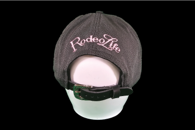 Wyoming Rodeo Ball Cap - Brown & Pink