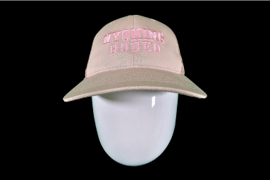 Wyoming Rodeo Ball Cap - Khaki & Pink