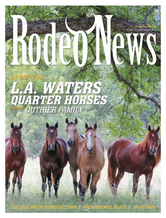 November 2018 – On the Trail with L.A. Waters Quarter Horses and the Outhier Family