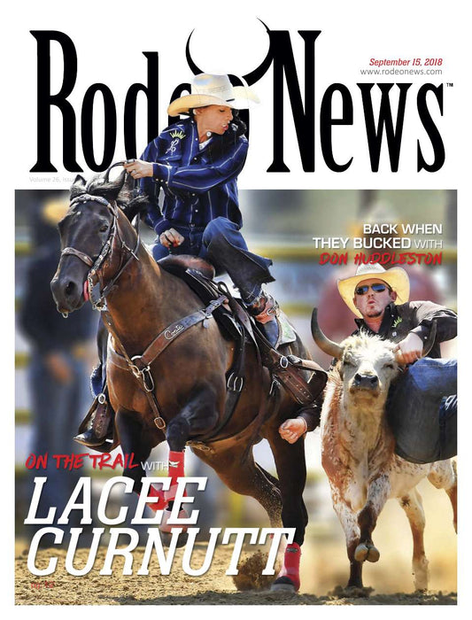 September 2018 – Rodeo News Cover Featuring Lacee Curnutt
