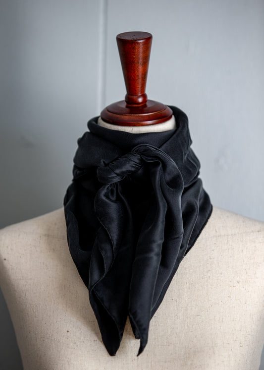 Wild Rag - Silk - Solid Black