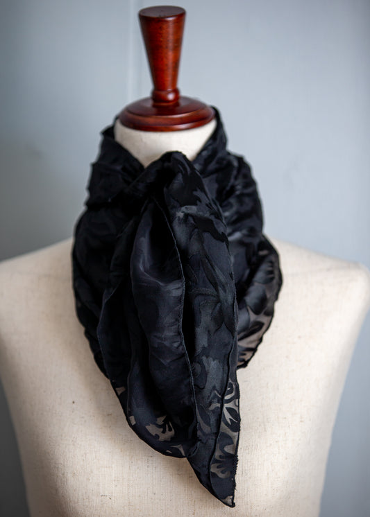 Wild Rag - Silk - Black Lace