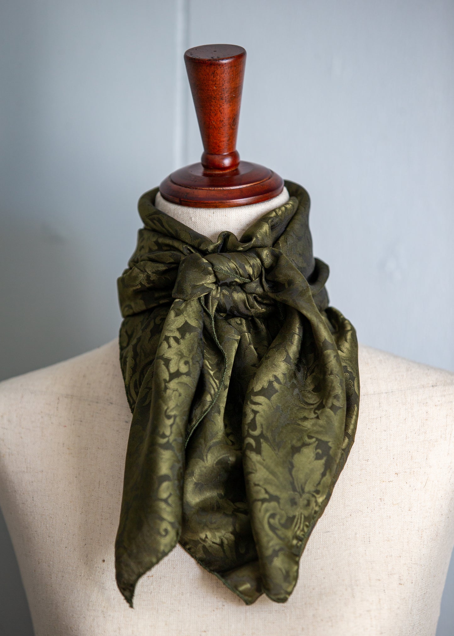 Wild Rag - Silk - Olive Metallic